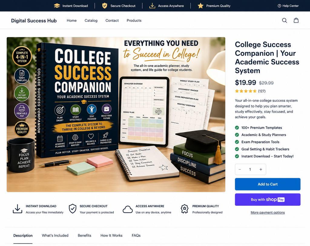 College Success Companion | Your Academic Success System