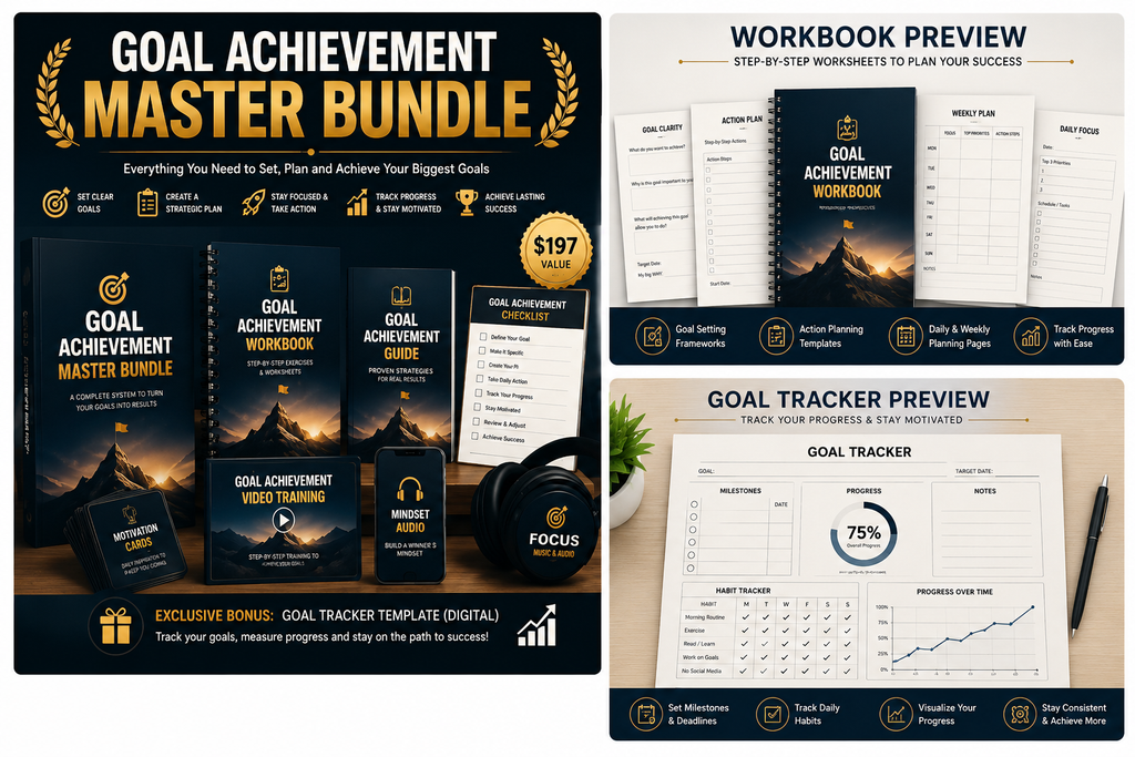 Goal Achievement Master Bundle