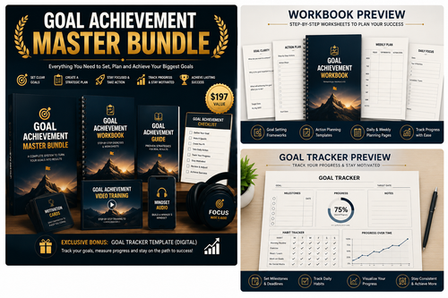 Goal Achievement Master Bundle