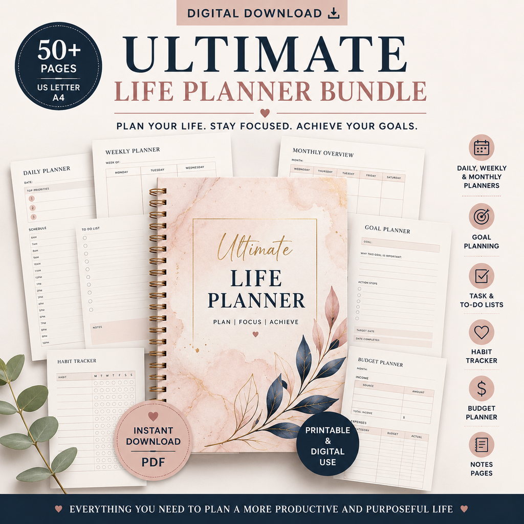 Ultimate Life Planner Bundle