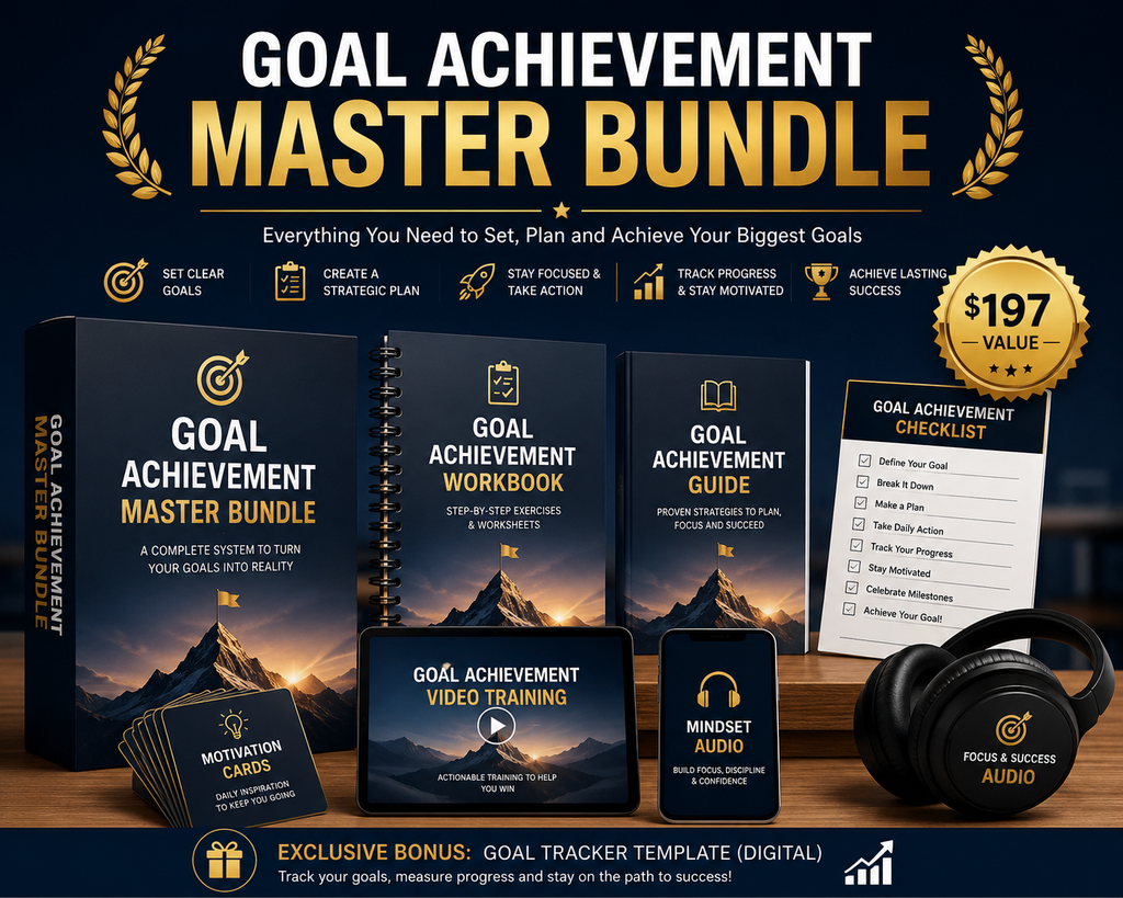 Goal Achievement Master Bundle